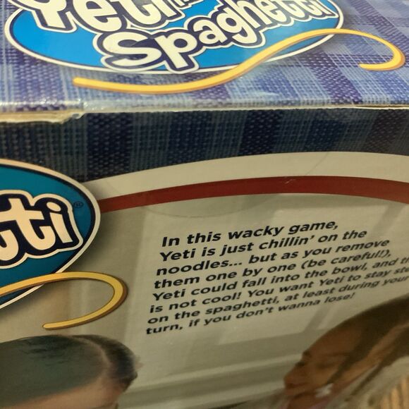 PlayMonster Yeti in My Spaghetti Game Ages 4+ | 2+ players Brand New In Box - Picture 6 of 11